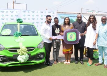Glo present prizes to new winners in Onitsha