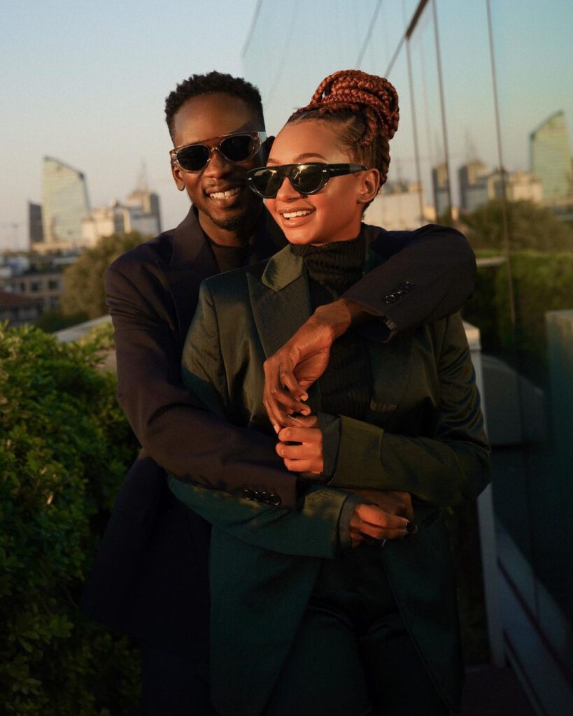  Temi Otedola and Mr. Eazi share 