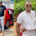 Kingsley Anosike slumps