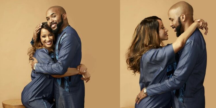 Actress Adesua dragged to shreds over Valentine’s Day message to husband, Banky W
