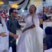 Couple shocked as singer, Olamide makes surprise appearance, performs at their wedding (Video)