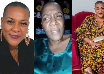 Maureen Okpoko cries