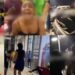 “Why will you embarrass me like this ?” – Lady loses her cool, smashes lover’s car windscreen after he played proposal prank on her in a mall (Video)