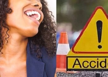 “Whenever my boyfriend disappoints me, karma fires back” – Lady brags as boyfriend gets into an accident after choosing work over her