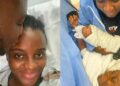 Comedian, Ajebo and wife welcomes baby girl (photos)