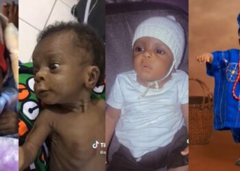“I always cried to bed” – Mother shows off amazing transformation of son who was born prematurely (Video)