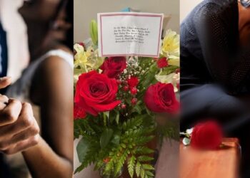 “If I had to leave you, don’t be sad” – Woman receives Valentine gift her late husband ordered days before his death