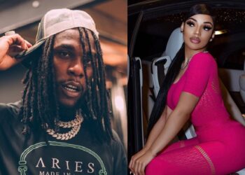 US Influencer, Juice Gyal claims she’s singer, Burna Boy’s new girlfriend; shares video to corroborate her claim (Watch)