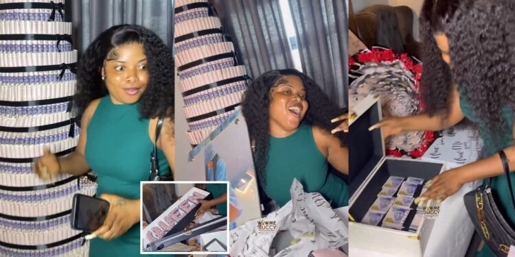 Nigerian lady receives