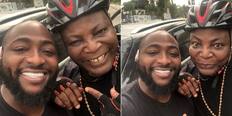 Charlyboy excited after meeting singer Davido (photos)