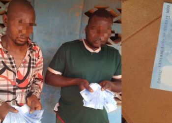 Police arrest two suspects for allegedly possessing and selling counterfeit N1000 notes