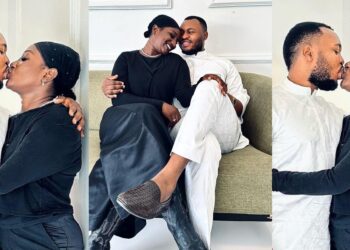 “Some things are meant to be private” – Netizens drag Pastor Paul Enenche’s daughter, Deborah over loved-up photos with husband, she reacts