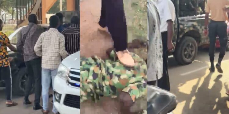 Tension as Uniben students clash with soldiers, shut down institution over ATM