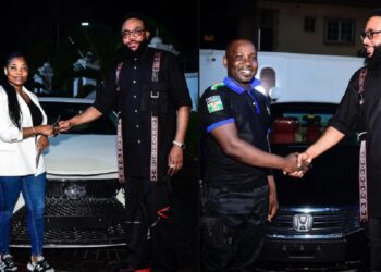 E-Money gifts luxury cars to celebrities and his workers in celebration of 42nd birthday