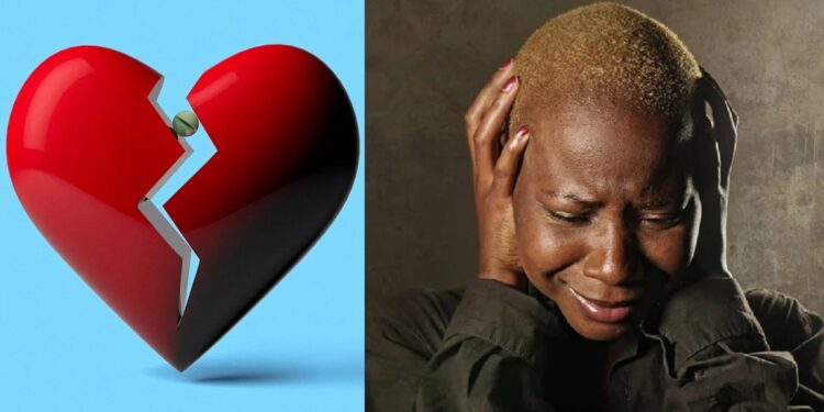 Heartbroken lady calls out her boyfriend who got married hours after they spoke