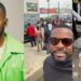 #NigeriaDecides: Rapper Falz, others reportedly attacked by hoodlums at a polling unit in Lagos (Video)