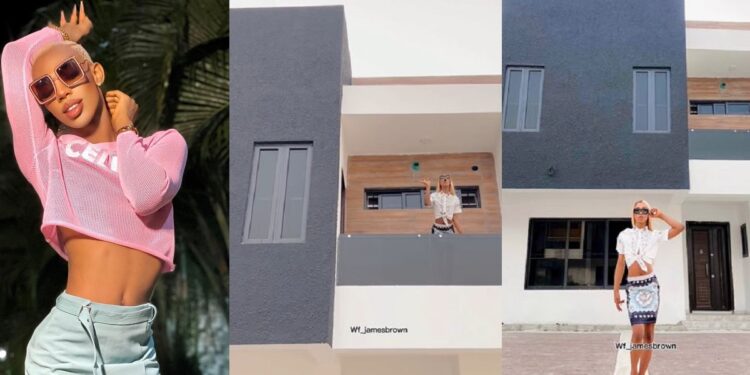 Crossdresser James Brown gifts himself a new house as he turns 24 (Video)