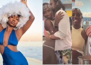 Korra Obidi flaunts new Oyibo lover