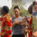 #Nigeria Decides: Moment pastor Paul Enenche healed lady with a broken neck at his Polling Unit (Video)