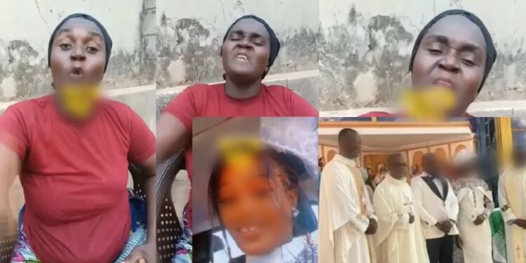 Mixed reactions as mother lays curses on her daughter for marrying without informing her (video)