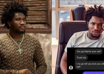 “He has my house address, he’s been threatening me” – Comedian Nasboi cries out, shares chat with alleged APC supporter (Screenshots)