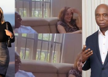 “My husband!” – Laila Charani celebrates Ned Nwoko’s election victory with sweet video of them together, fans reacts (Watch)