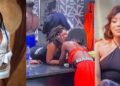 #BBTitans: Fans reacts as female housemates, Nana and Nelisa kiss intimately (Video)