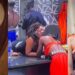 #BBTitans: Fans reacts as female housemates, Nana and Nelisa kiss intimately (Video)