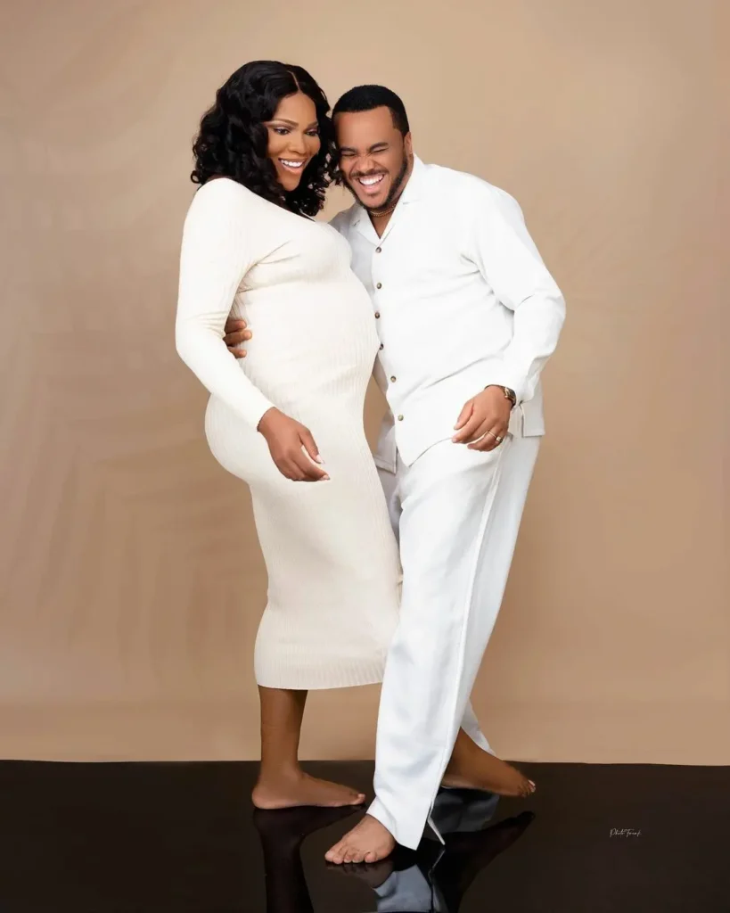 Michael Okon and wife expecting 
