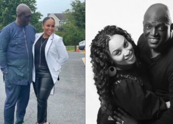 “I miss you terribly” – Sammie Okposo’s wife gets emotional on Valentine’s Day