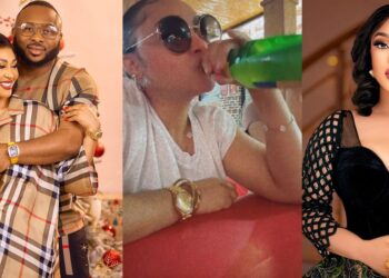 “If unbothered was a person” – Fans reacts as actress, Rosy Meurer finally breaks silence amid husband’s drama with his ex-wife, Tonto Dikeh