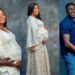 “God is never late” –  Actor Adeniyi Johnson declares as he shares beautiful photos from wife, Seyi Edun’s maternity shoot (Photos)