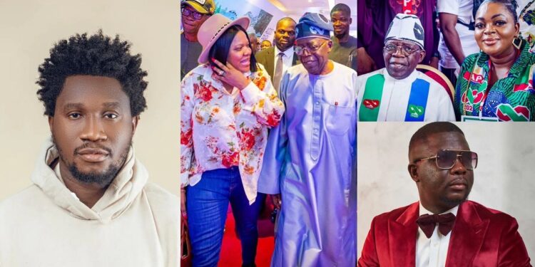“I regret looking up to you”– Comedian Nasboi blocks Eniola Badmus, Toyin Abraham, Seyi Law for supporting Tinubu