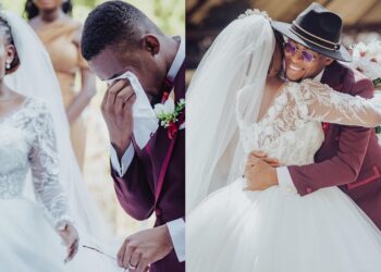 “There’s nothing embarrassing about a man crying, you are the one with the problem” – Solomon Buchi slams trolls that were disappointed he cried on his wedding day