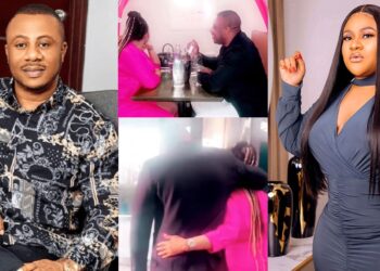 “I’ve closed all doors on expired blessings” – Opeyemi Falegan shades ex, Nkechi Blessing as he unveils new lover (Video)