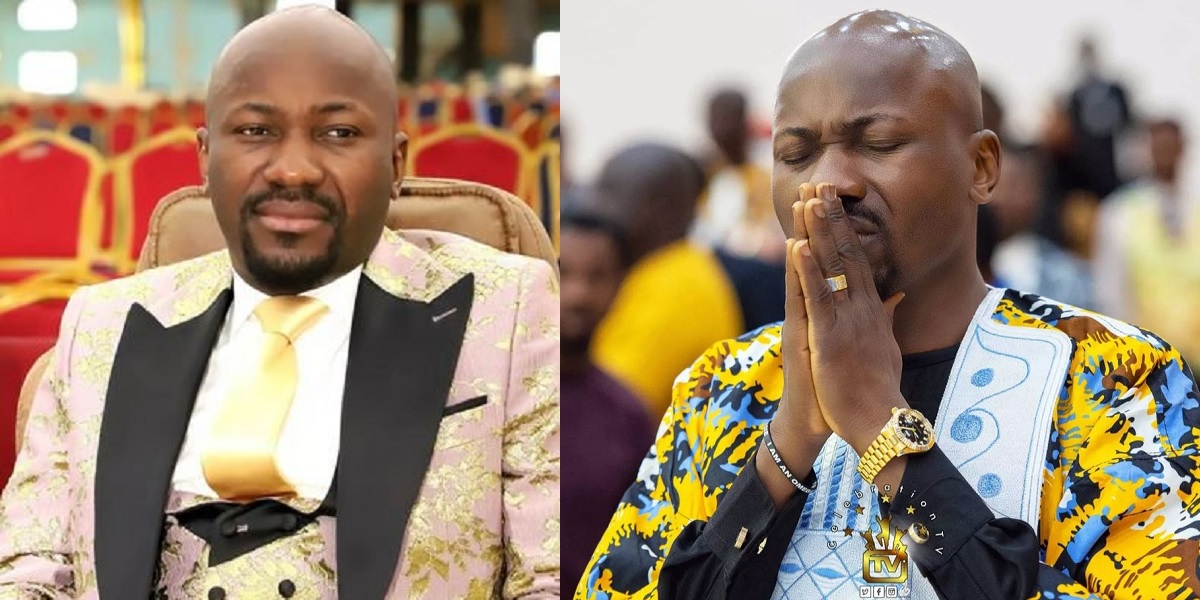 Apostle Johnson Suleman prays