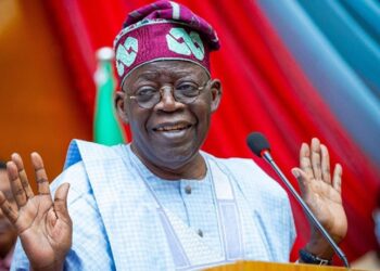 Lady hails Tinubu as a GOAT after receiving branded bags of rice