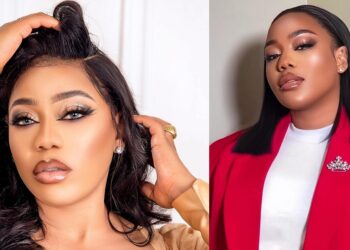 “My mum had 2 kids before marrying my dad, another man later married her with her 7 kids” – Toyin Lawani slams man who said 95% of men won’t marry single mothers