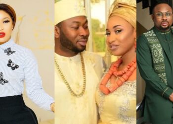 “You’re not a father, you’re a deadbeat” – Actress Tonto Dikeh drags ex-husband, Olakunle Churchill to shreds, leaks chat (Screenshot)