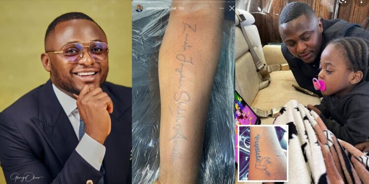 Ubi Franklin tattoos