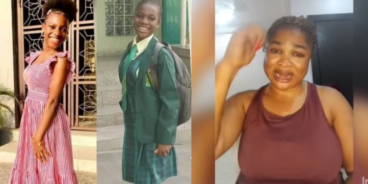 “What happened to my child?” – Nigerian mum demands answers after her 12 year old daughter died while attending school’s interhouse sports (video)