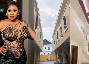 Actress Wumi Toriola acquires multi-million naira mansion in Lekki (Video)