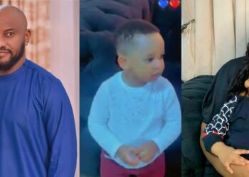 “Star is growing so fast” – Actor, Yul Edochie gushes as he shares video of son with second wife, Judy Austin (Watch)
