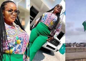 “I cried when I saw the Nigerian flag” – Actress, Uche Ogbodo shares (Video)
