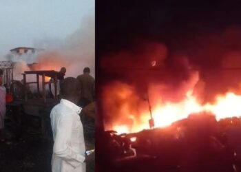 Arson suspected