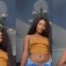 Nigerian lady celebrates acquiring mansion, car and other properties in 7 years (Video)