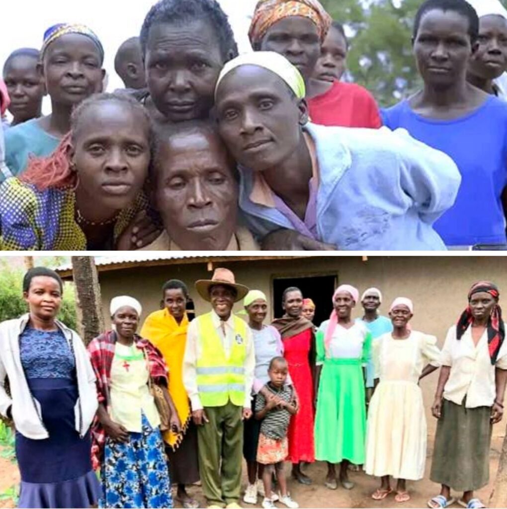 Kenya man with eight wives,