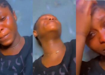 Viral video: Married 20-year-old lady in tears over inability to have children after alleged 35 abortions (Video)