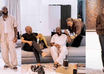 Davido storms