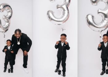Singer Zlatan shares lovely family photos as his son, Shiloh, turns three.